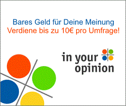 In Your Opinion bezahlte Meinungsumfragen Österreich