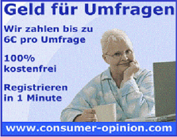 bezahlte Meinungsumfragen Consumer-Opinion DE
