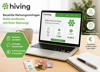 Hiving bezahlte Meinungsumfragen