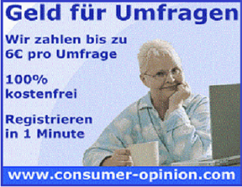 Consumer Opinion bezahlte Meinungsumfragen